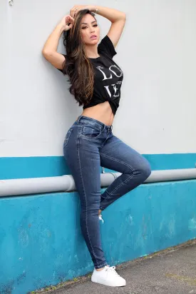 1722 Skinny Jean Woman by Scarcha