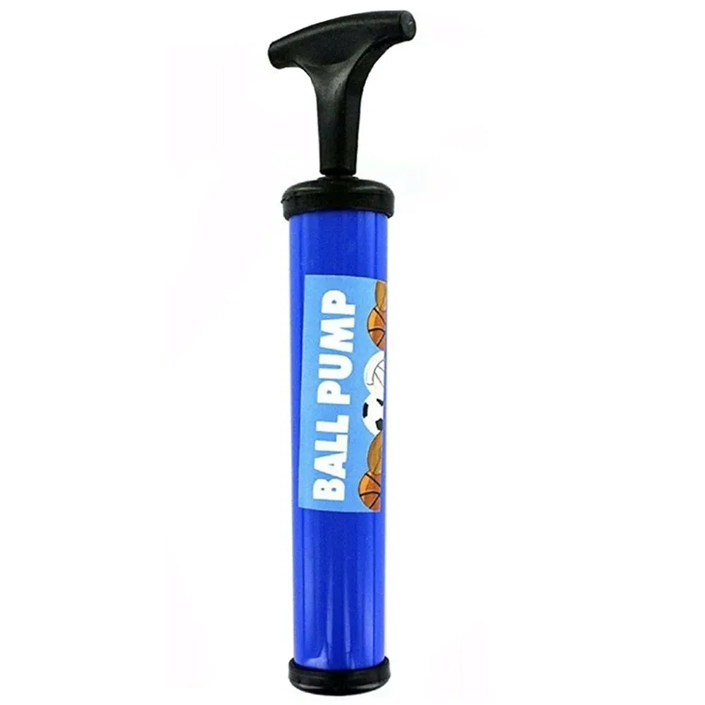 2 Sports Ball Manual Hand Air Pump Needle Inflate Volleyball Basketball Football
