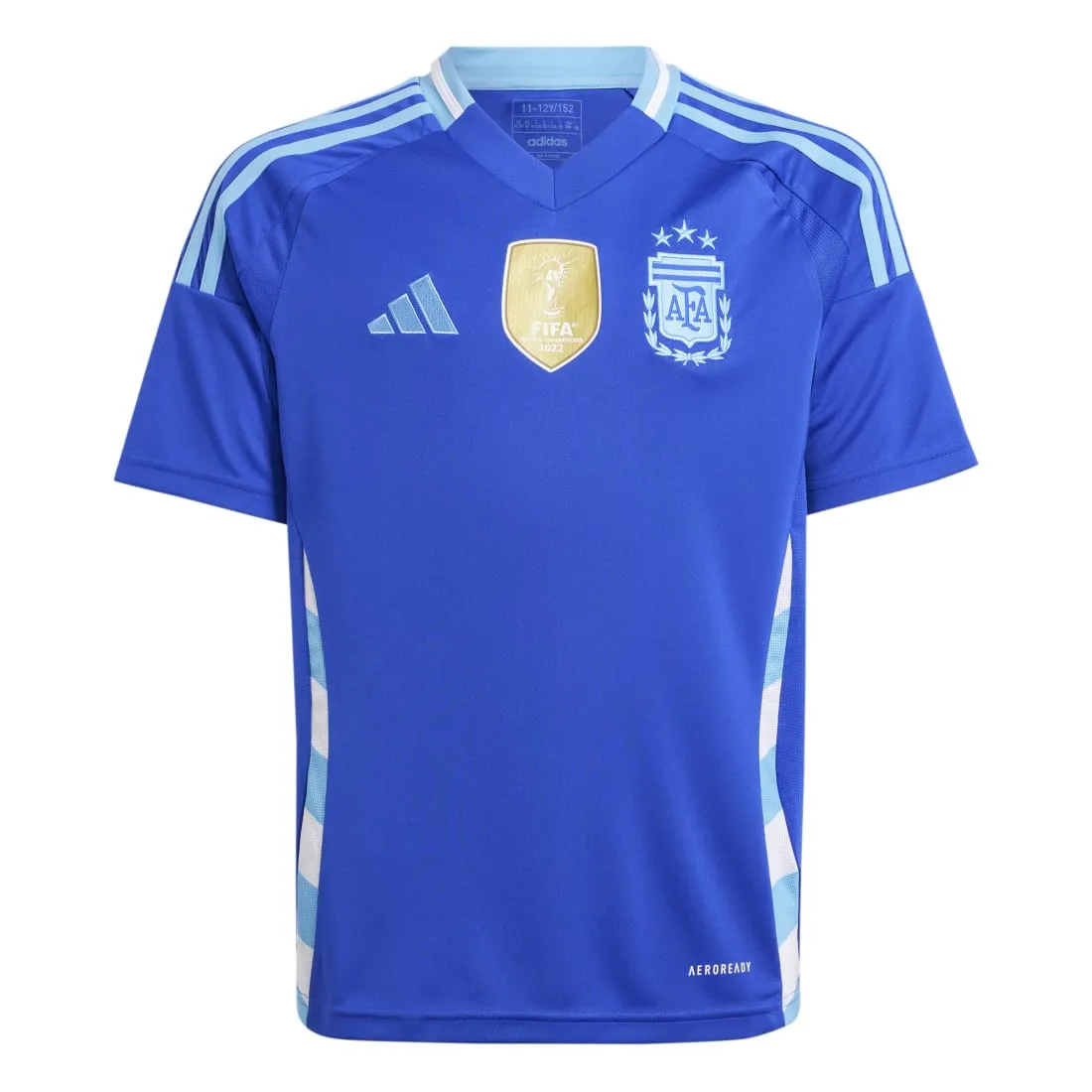 Argentina 2024 Adidas Home Junior Jersey Blue