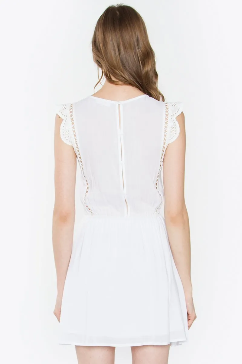 Astrid Embroidered Eyelet Dress