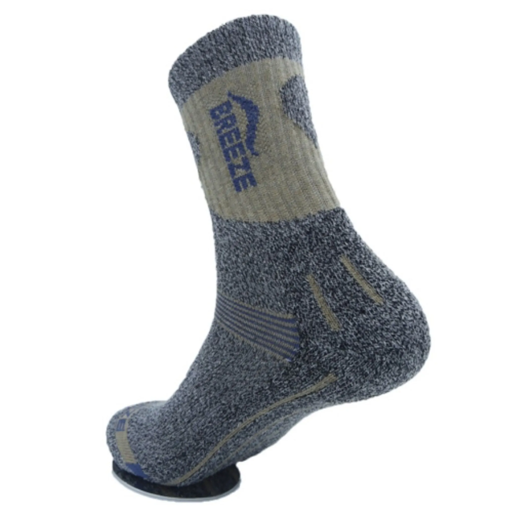 Breeze Men's Crew Hiking Socks - 10 Pairs - 🏆 #93 - Clothing/Accessories - Best of December