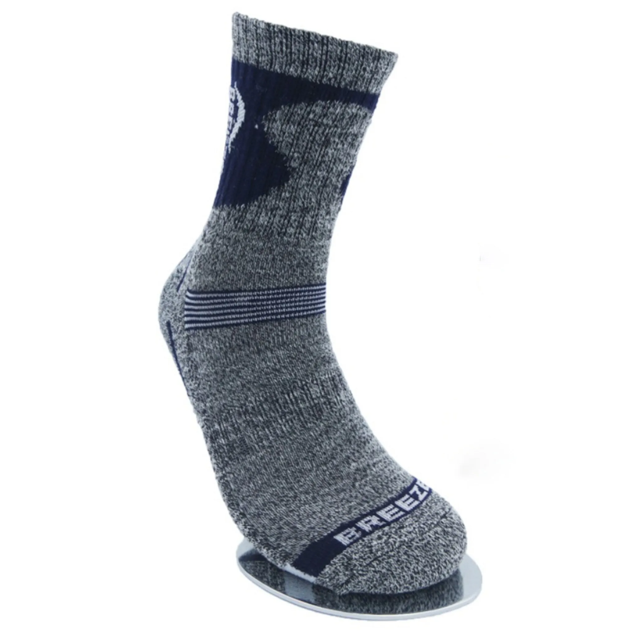 Breeze Men's Crew Hiking Socks - 10 Pairs - 🏆 #93 - Clothing/Accessories - Best of December