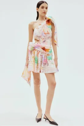 Daisy One Shoulder Mini Dress