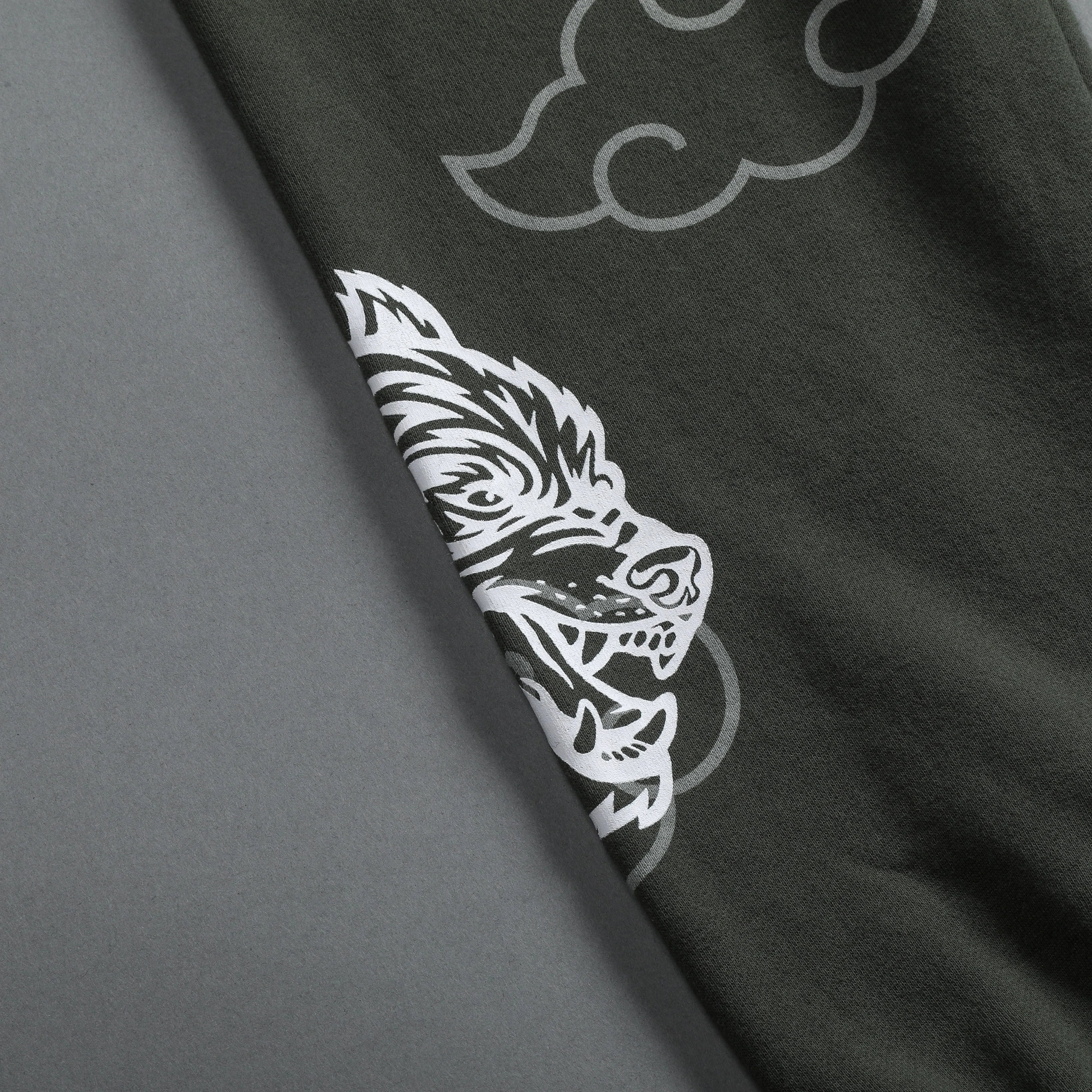 Float On She Post Lounge Sweats in Pine Green