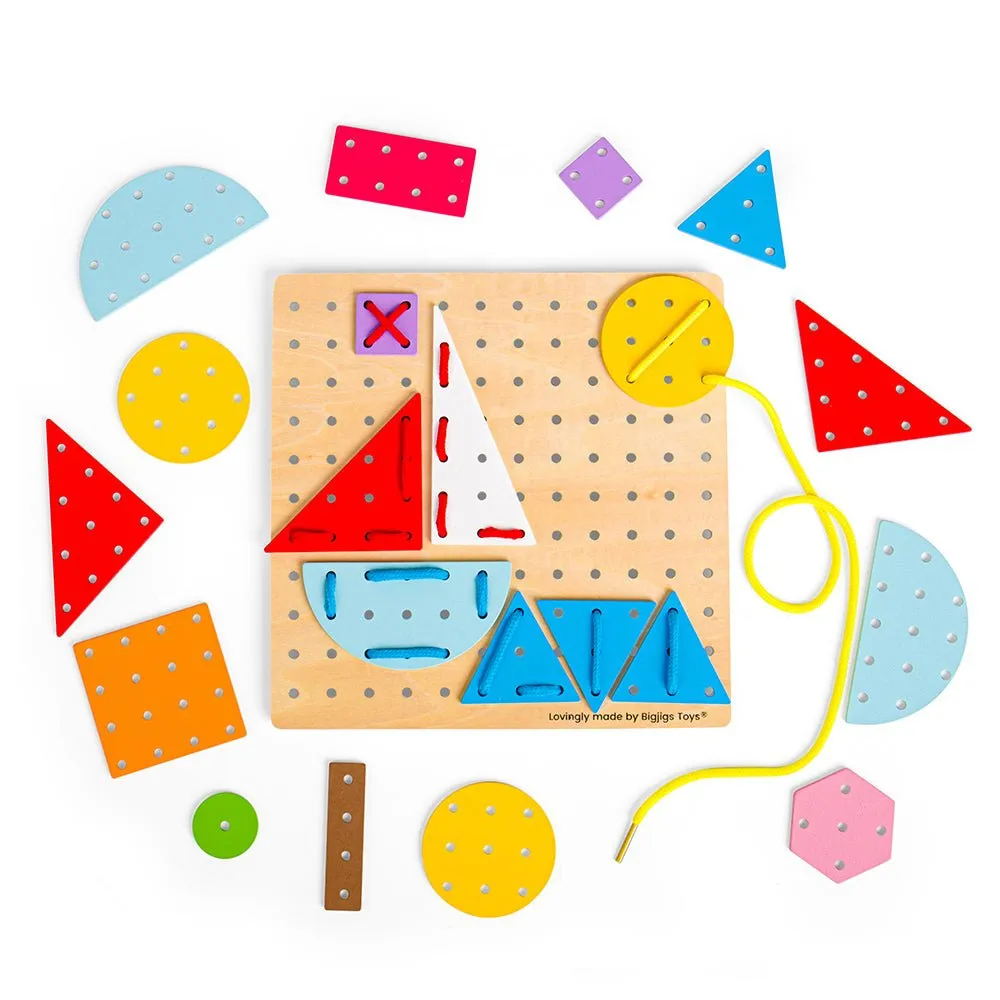 Geometric Lace-A-Shape
