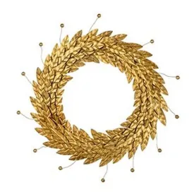 Gilded Laurel Wreath
