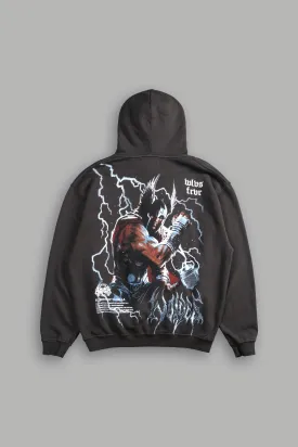 God Of Thunder "Pierce" Hoodie in Wolf Gray
