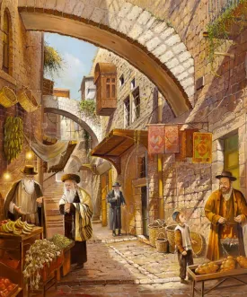Last shopping before Shabbat