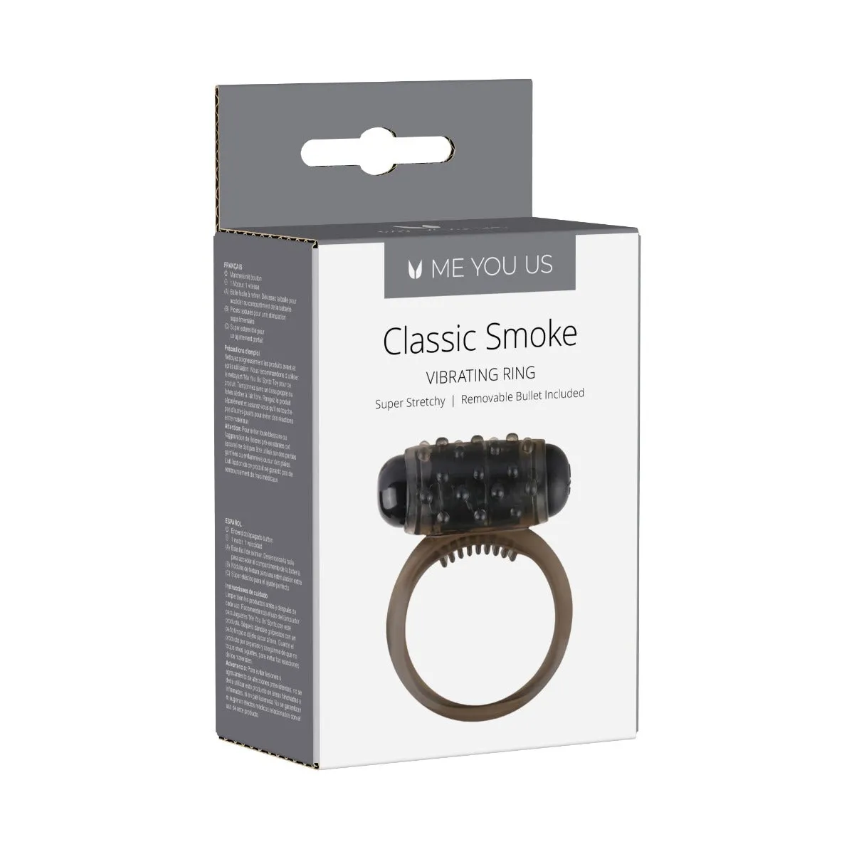 Me You Us Classic Smoke Vibrating Cock Ring
