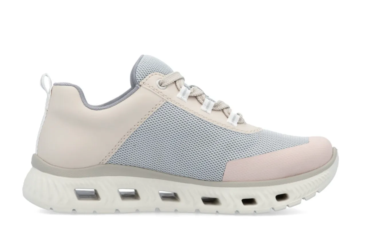 Mesh Trainer with Laces - Pink