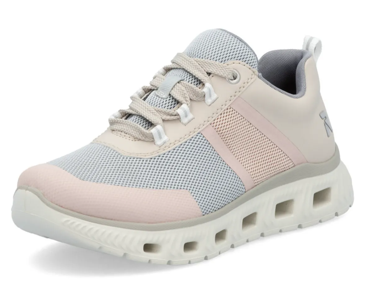 Mesh Trainer with Laces - Pink