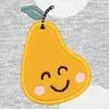 Pear Applique Baby Top