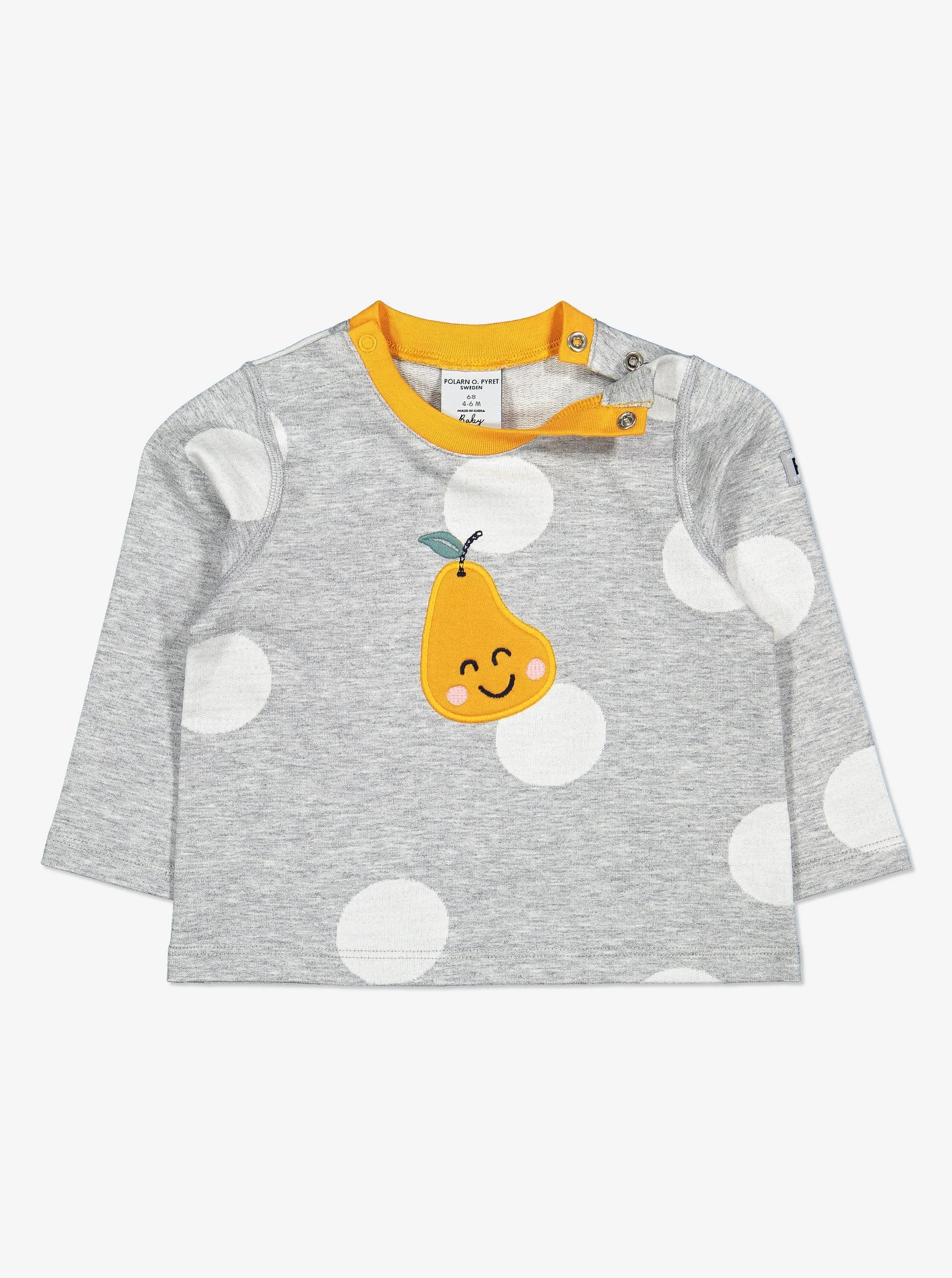 Pear Applique Baby Top
