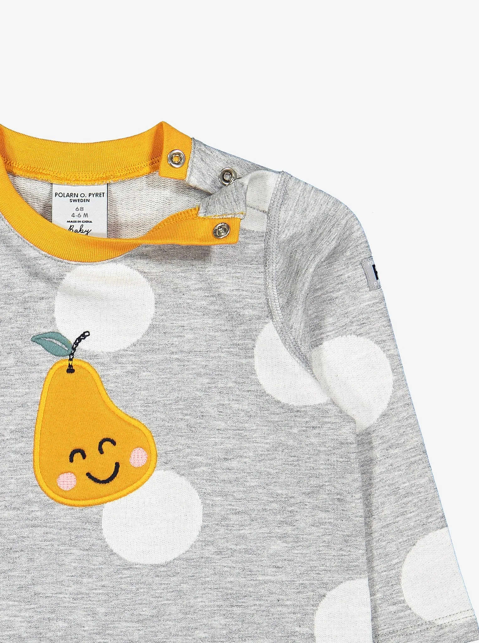 Pear Applique Baby Top