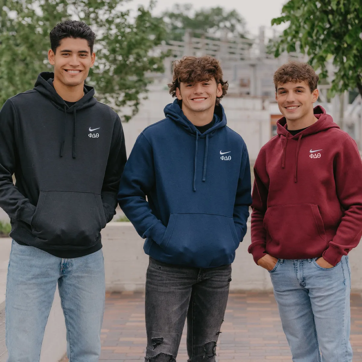 Phi Delt Nike Embroidered Hoodie