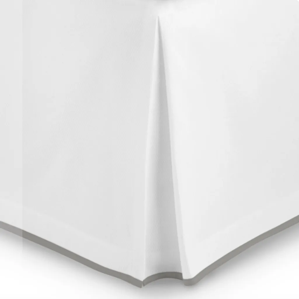 Pique II Bedskirts by Peacock Alley