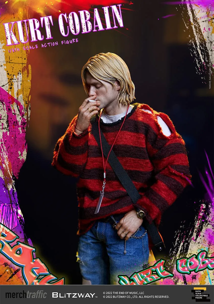 PRE-ORDER: Blitzway Nirvana Kurt Cobain 1/6 Scale Figure