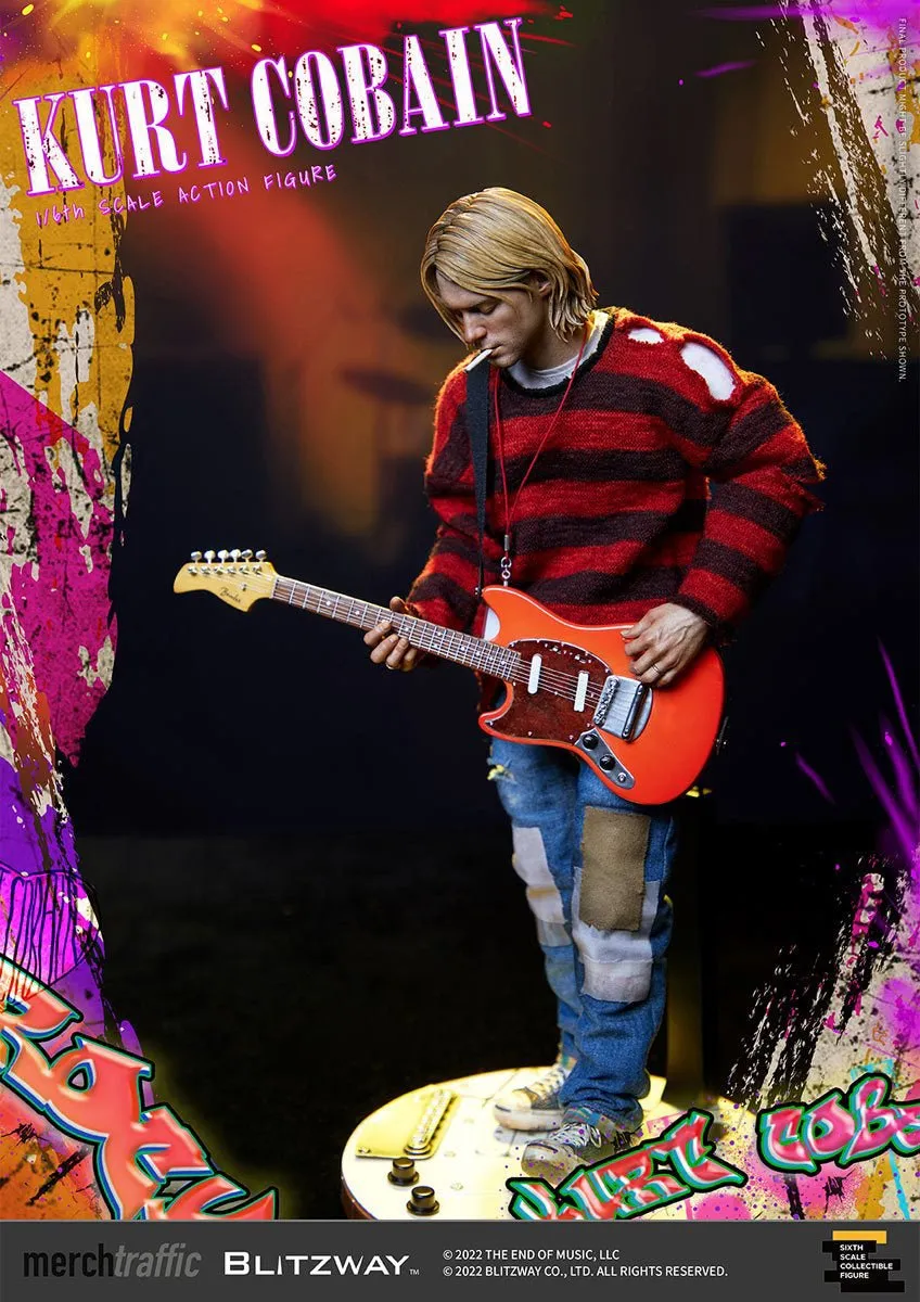PRE-ORDER: Blitzway Nirvana Kurt Cobain 1/6 Scale Figure