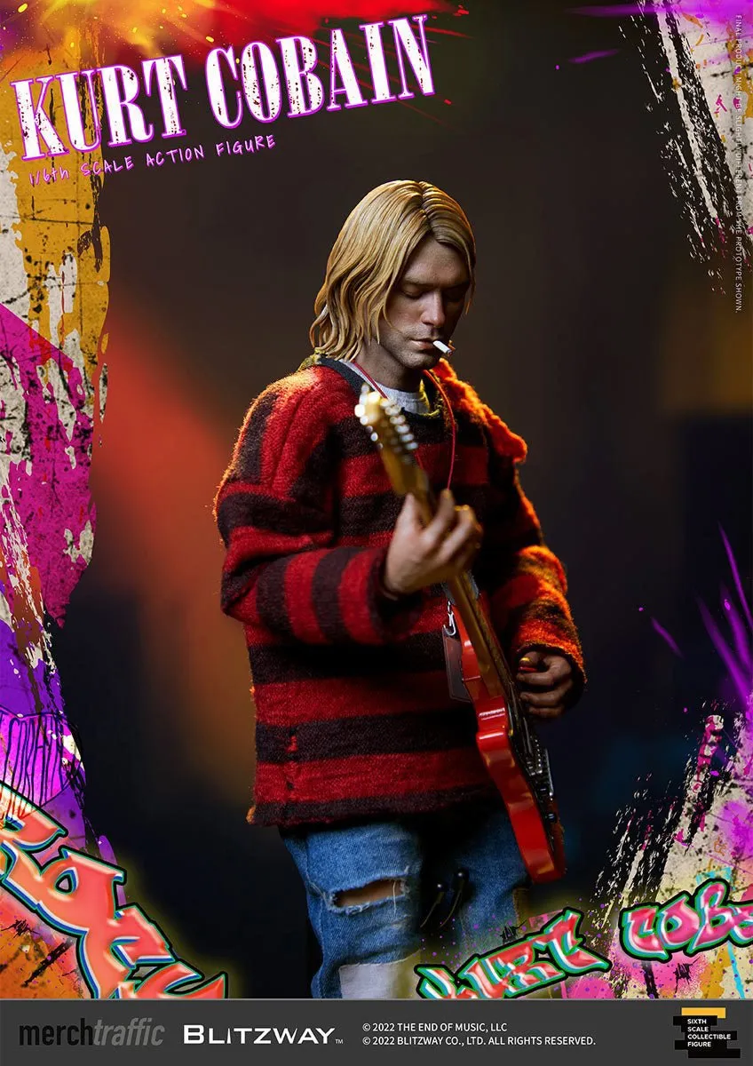 PRE-ORDER: Blitzway Nirvana Kurt Cobain 1/6 Scale Figure