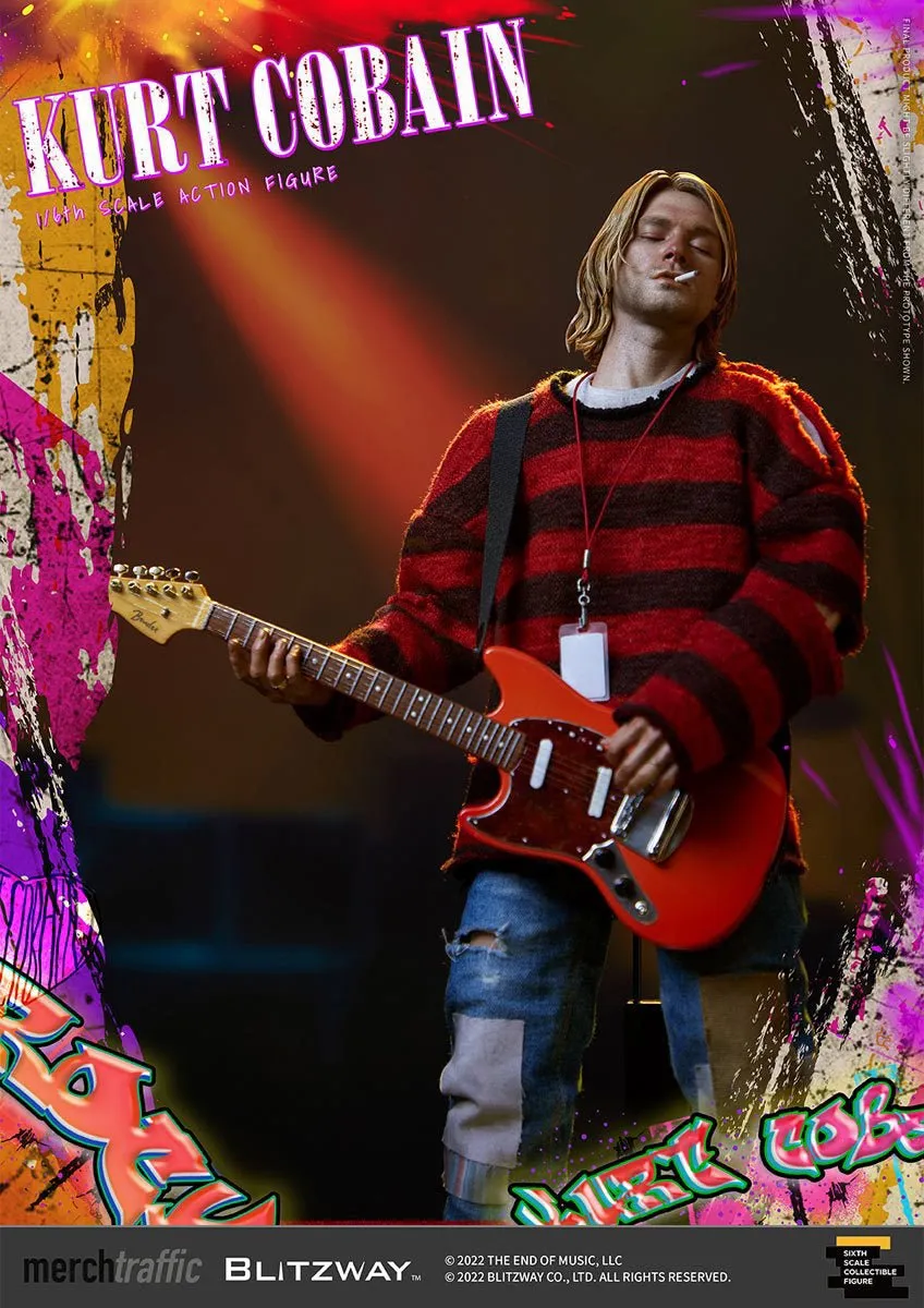PRE-ORDER: Blitzway Nirvana Kurt Cobain 1/6 Scale Figure