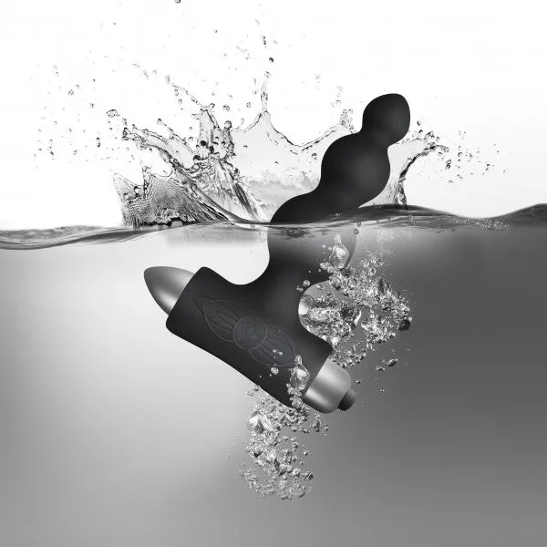 Rocks-Off Bubbles Petite Sensations Anal Beads Black