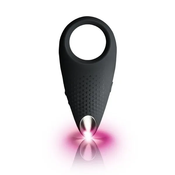Rocks-Off Empower Men-X Vibrating Cock Ring Black