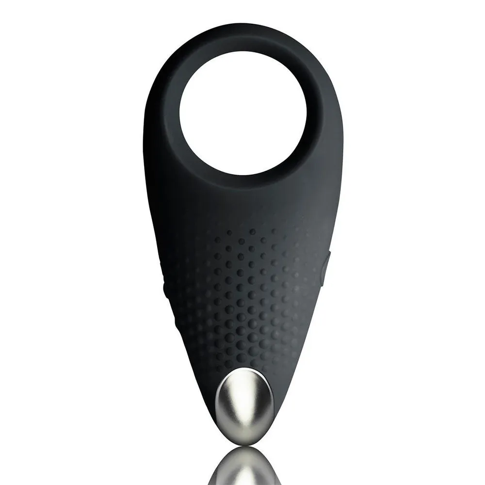 Rocks-Off Empower Men-X Vibrating Cock Ring Black