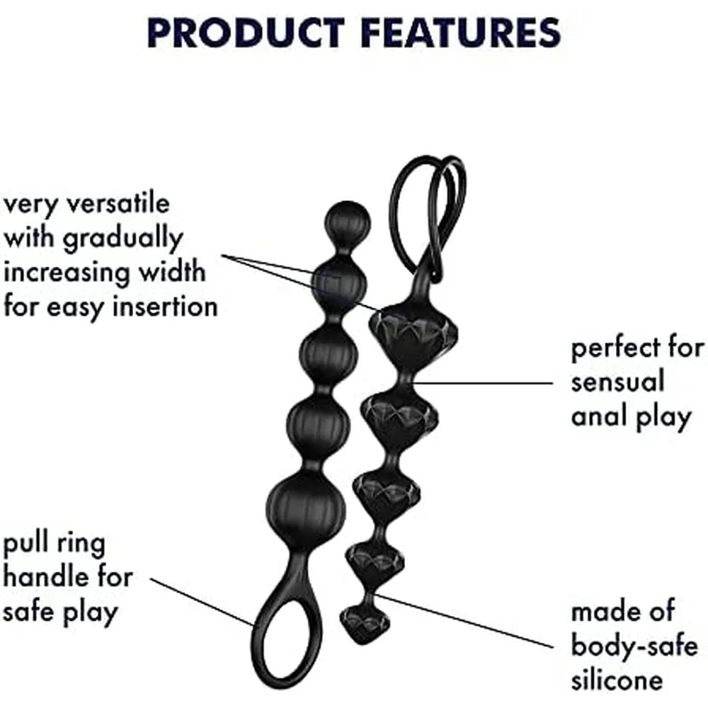 Satisfyer Anal Beads Set 2 Pieces