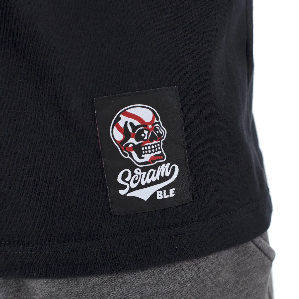 Scramble "Snake and Dove" T-Shirt - Black