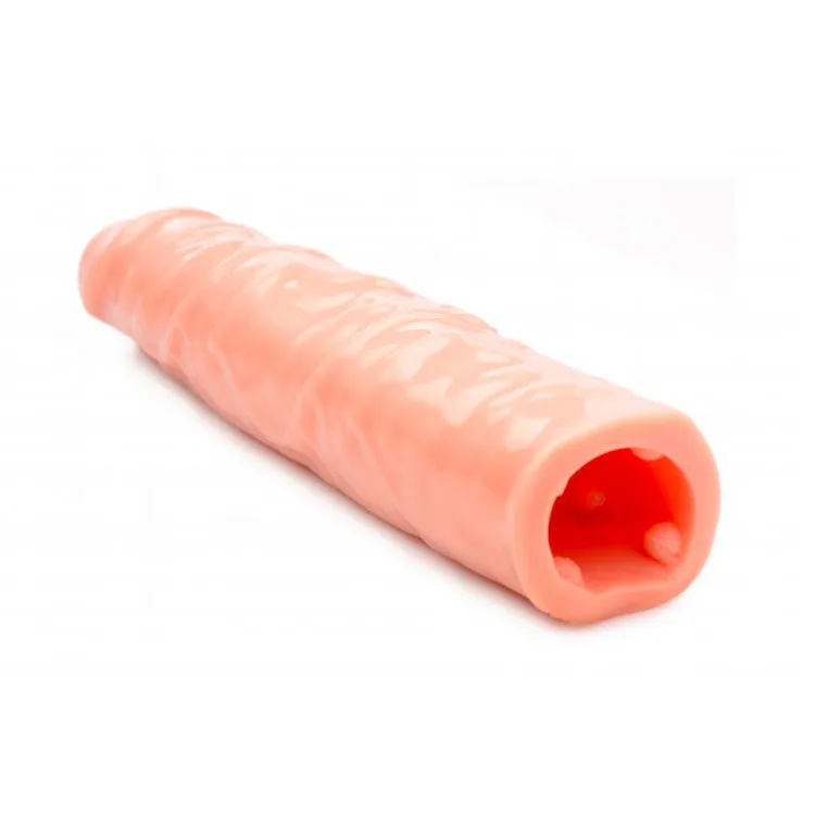 Size Matters 3 Inch Penis Enhancer Sleeve Flesh