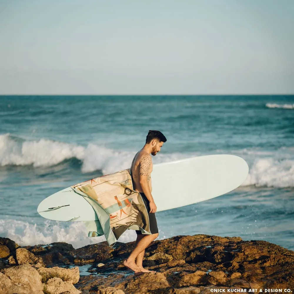 Surfer Towel x Nick Kuchar - Kamaaina