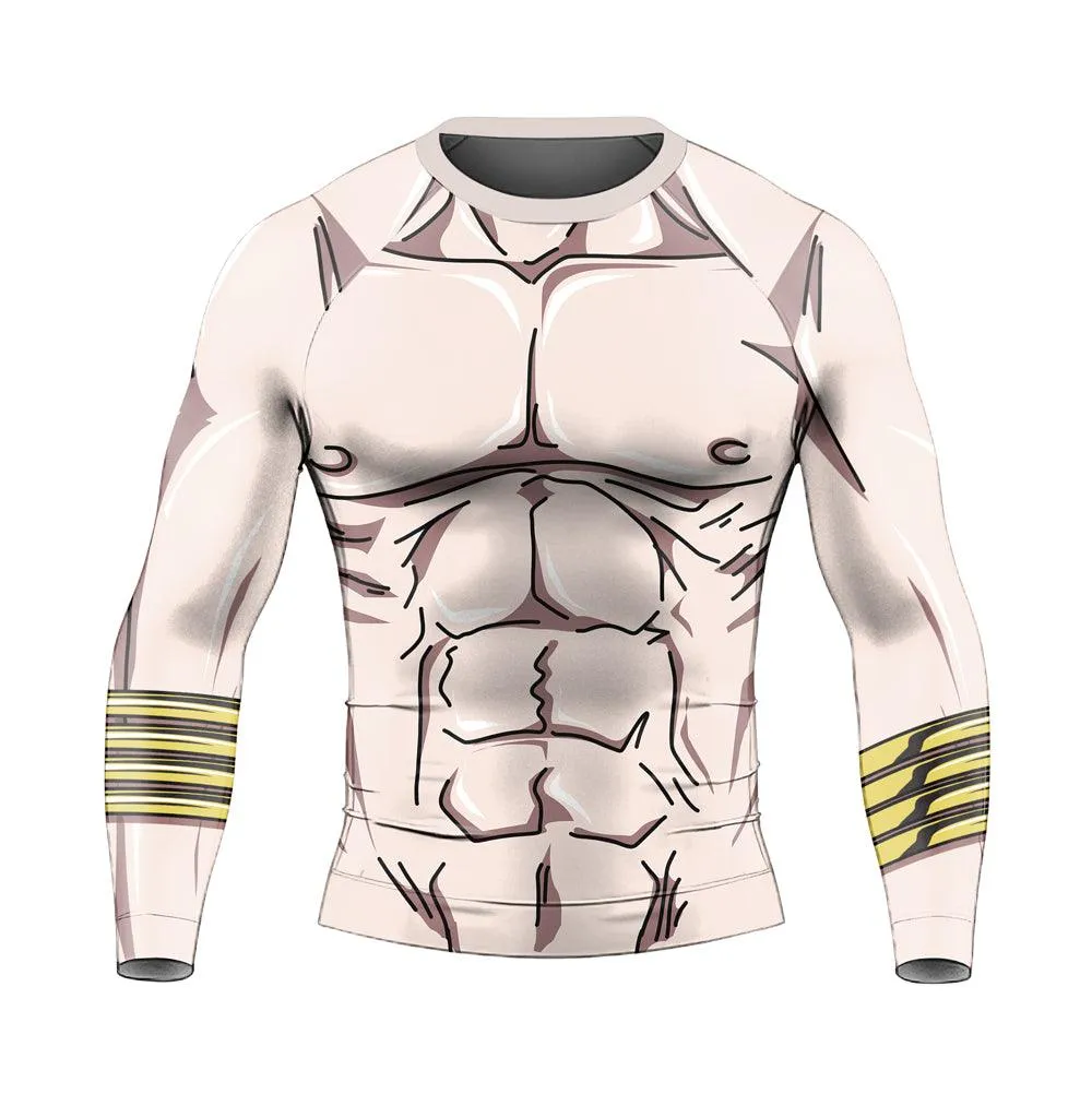 Thunder God Enel One Piece Long Sleeve Rash Guard
