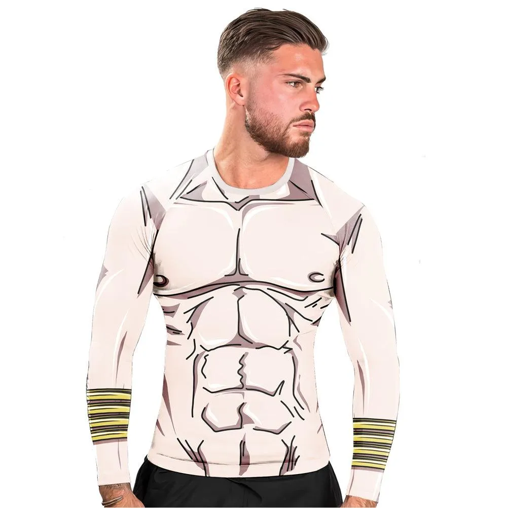 Thunder God Enel One Piece Long Sleeve Rash Guard