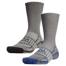 VaporActive Performance Crew Socks 2-Pack | Royal Blue / Charcoal