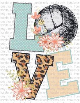 Waterslide, Sublimation Transfers - Sports - Volleyball